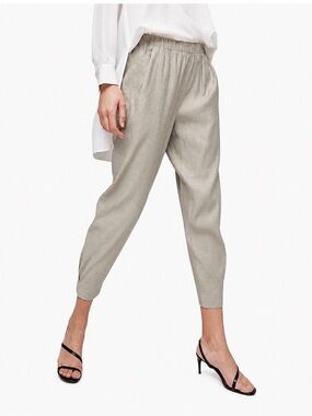 Aritzia BABATON Dexter Linen-Blend Pant Size XS